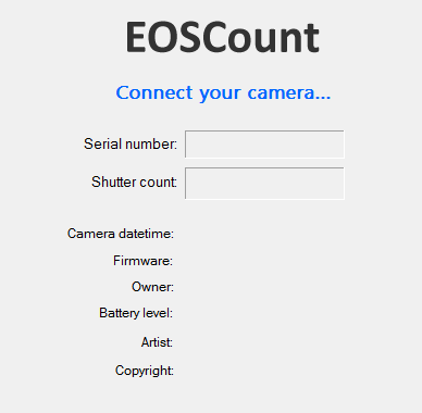 EOSCount control